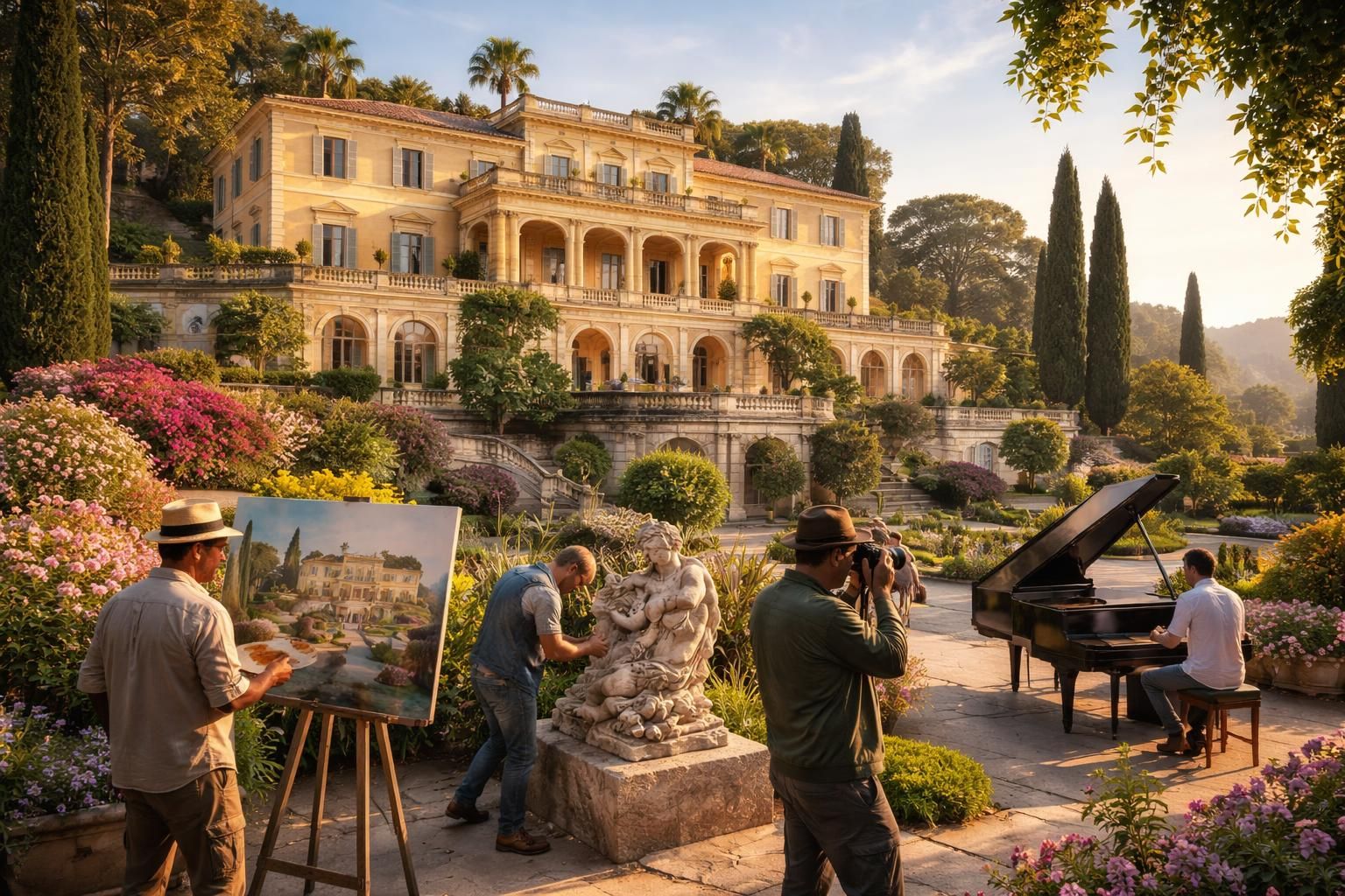 découvrez comment la villa la leopolda en france a inspiré de nombreux artistes grâce à son architecture unique et ses paysages enchanteurs.