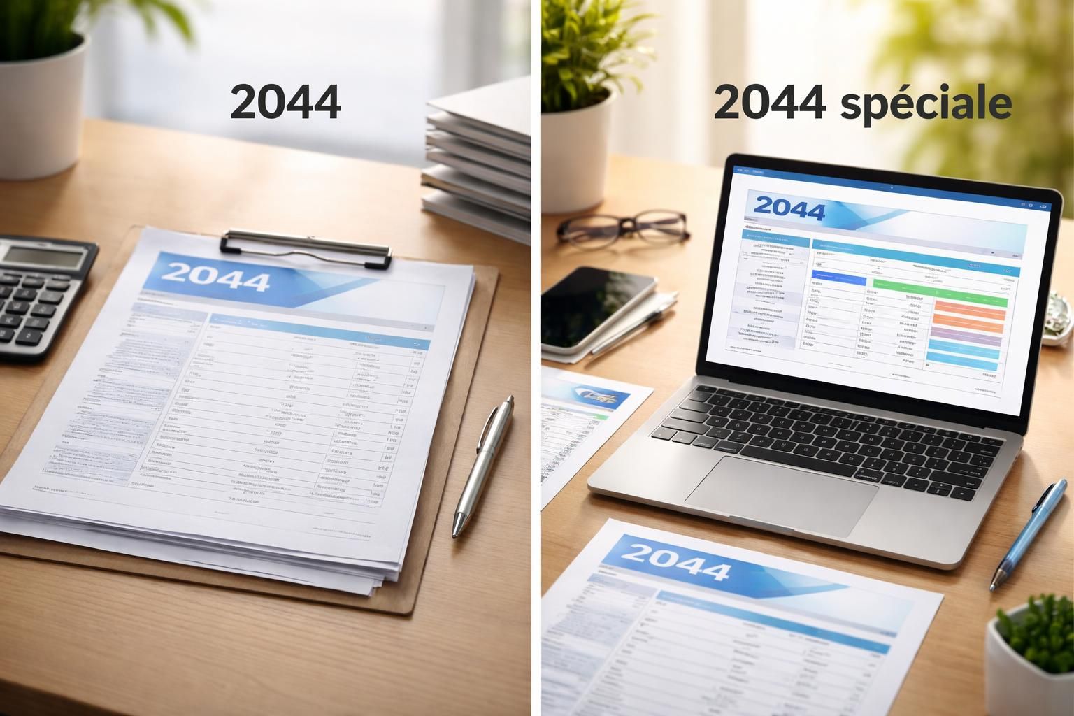 découvrez les distinctions essentielles entre le formulaire 2044 et la déclaration 2044 spéciale pour optimiser la gestion de vos impôts immobiliers.