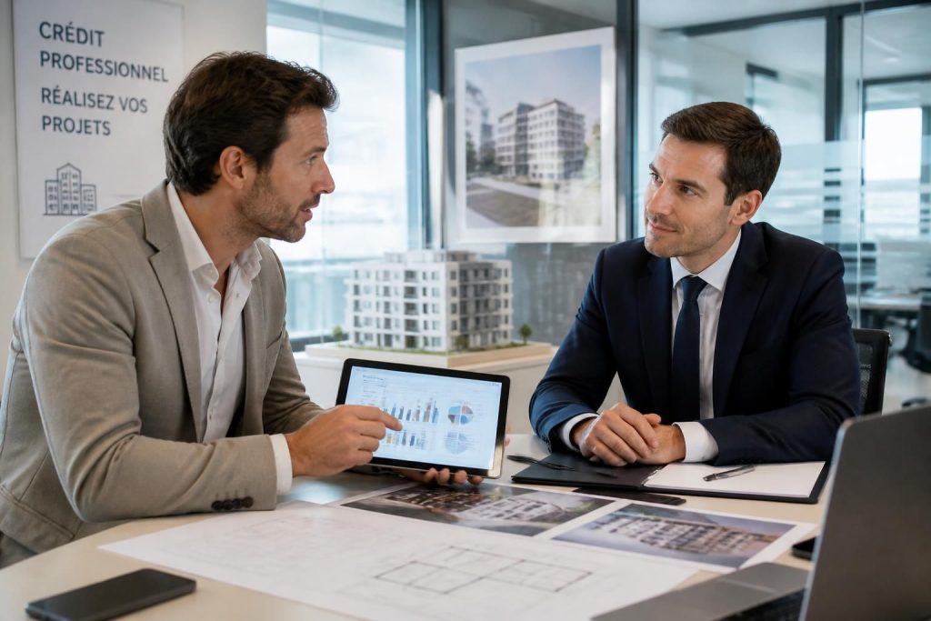 découvrez comment un auto-entrepreneur dans l'immobilier peut convaincre la banque pour obtenir un crédit adapté à ses besoins et réussir son projet.