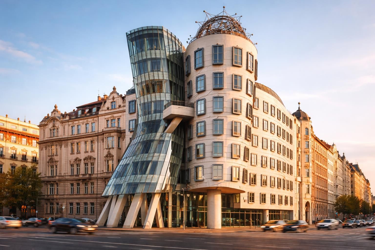 explorez la maison dansante à prague, un chef-d'œuvre d'architecture moderne alliant design audacieux et histoire unique, incontournable pour les amateurs d'art et de culture.