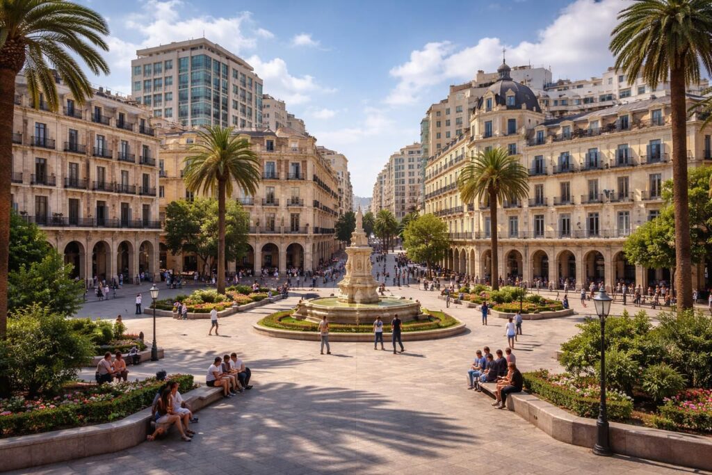 découvrez la place des victoires à oran, un lieu au cœur historique riche et une opportunité unique dans l'immobilier local.