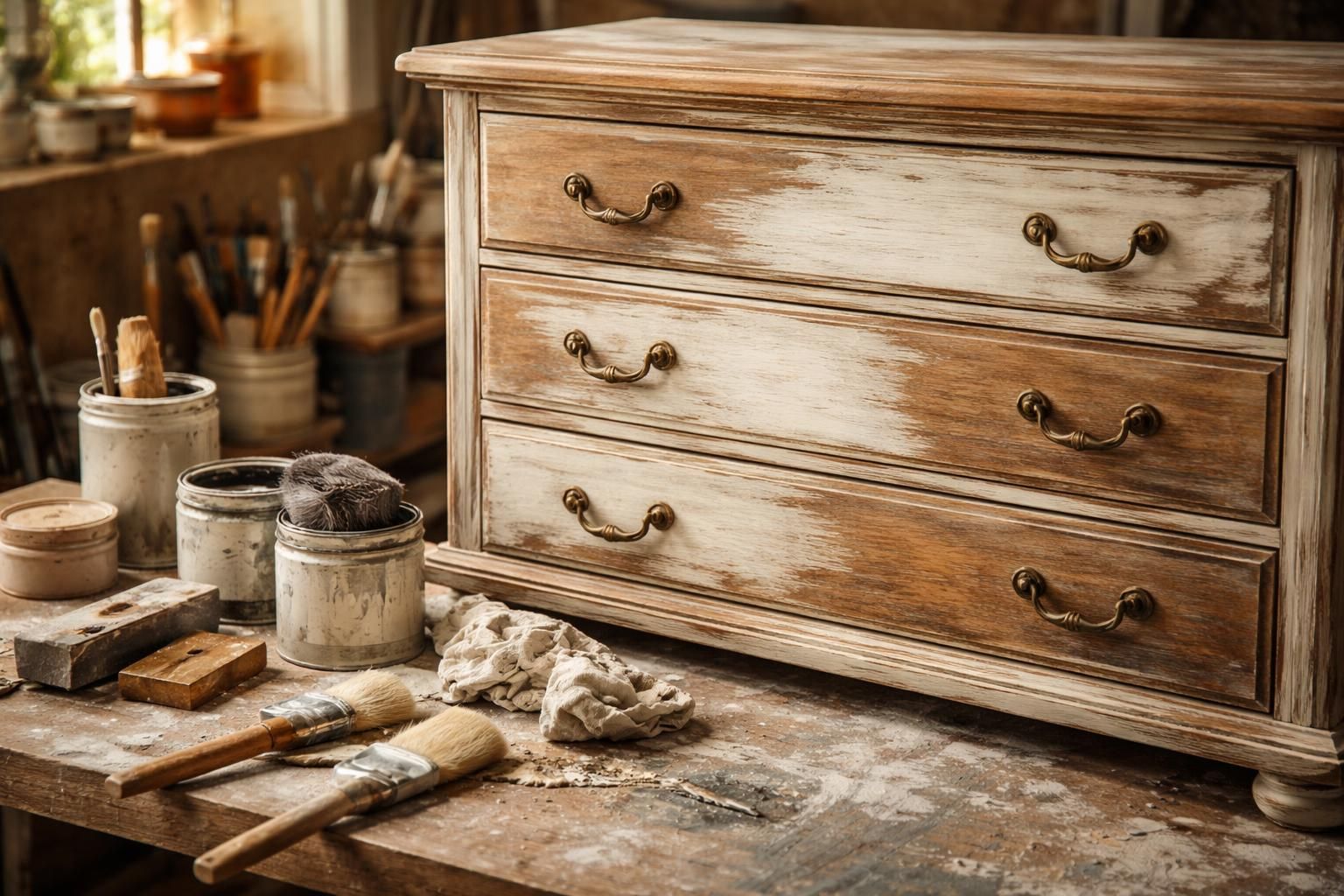 apprenez à patiner vos meubles facilement grâce à notre tutoriel complet pour un effet vieilli réussi et personnalisé.